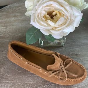 J. Crew leather/suede moccasins